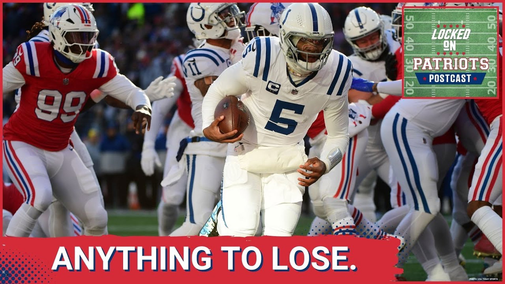 The Patriots can't just lose a game normally, they have to give you the false hope of winning one. Anthony Richardson leads a touchdown drive for the win.