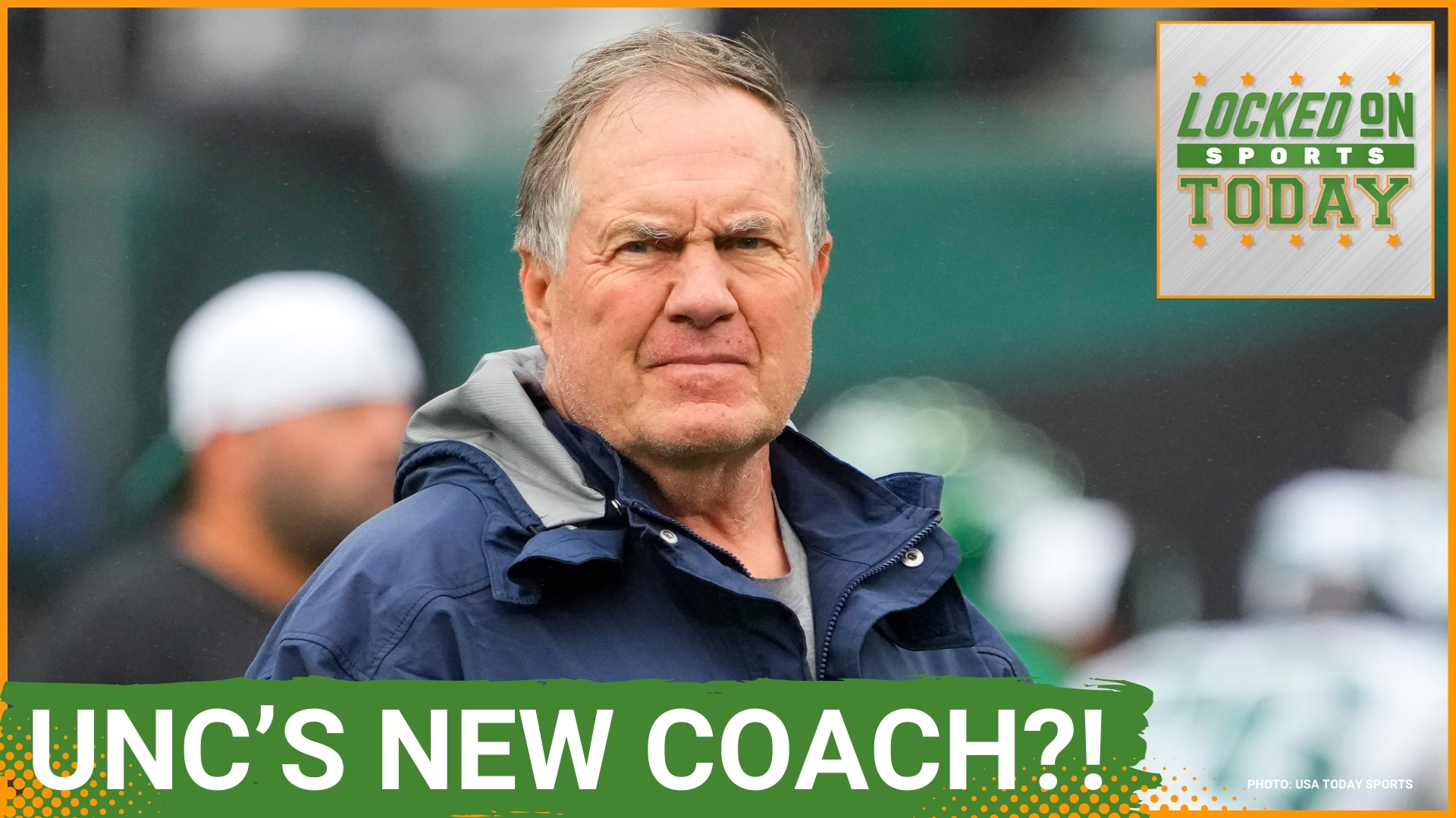 Bill Belichick is back on the gridiron … in college. Will this work in Chapel Hill? Also, the Knicks were knocked out of the NBA Cup.