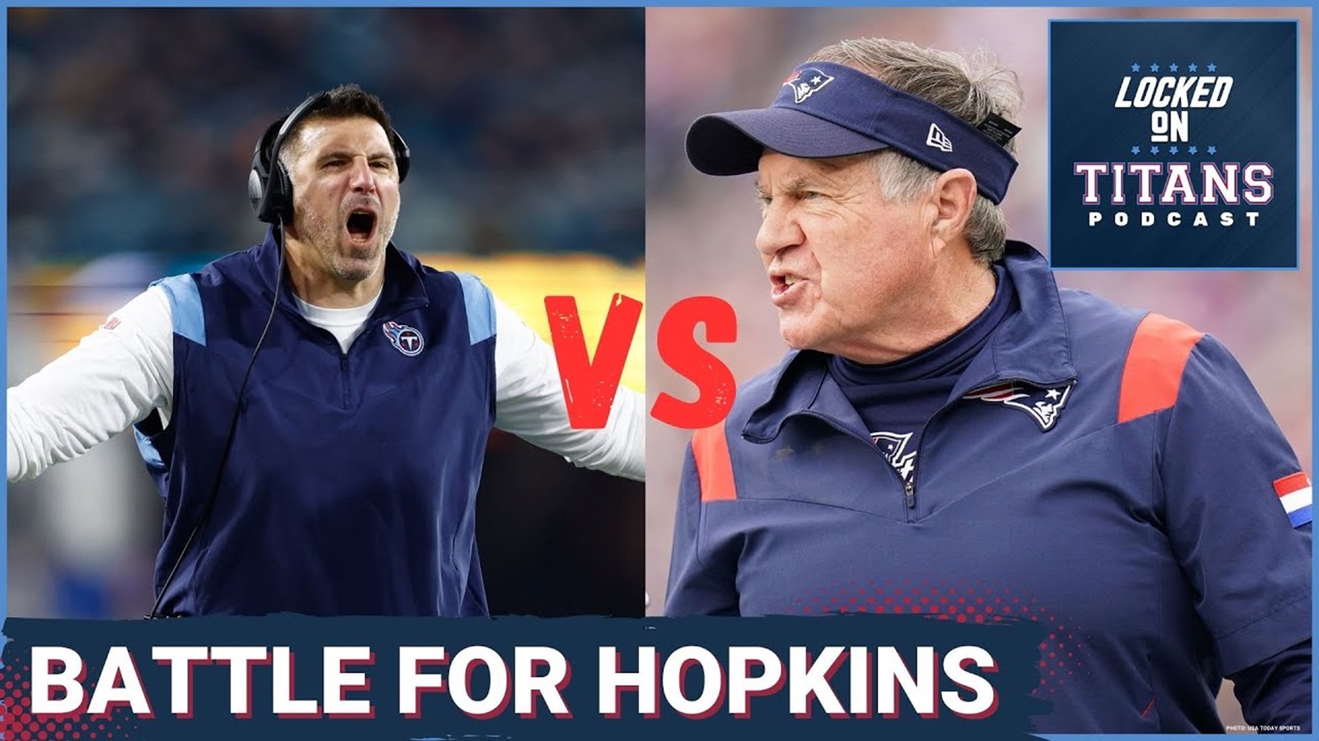 The Tennessee Titans are in a battle for DeAndre Hopkins services and their main opponent is the New England Patriots. Which team has the better coaching?