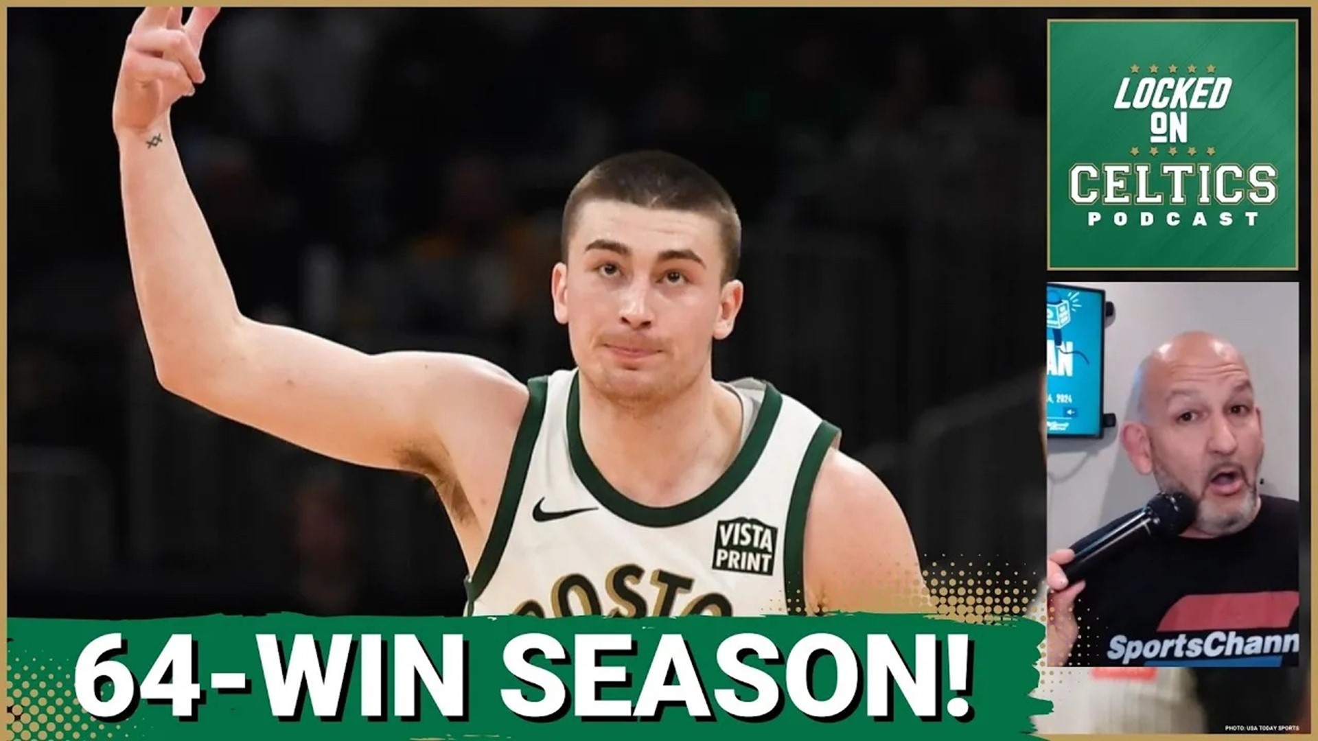 The Boston Celtics wrapped up the season with 64 wins, the fourth-most in team history.
