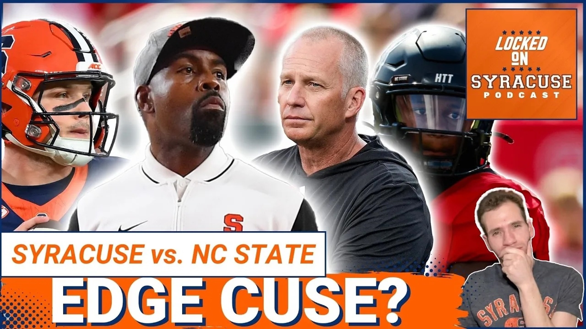 Syracuse Orange Football travels to the NC State Wolfpack on Saturday night. Fran Brown's squad looks to get to 5-1.