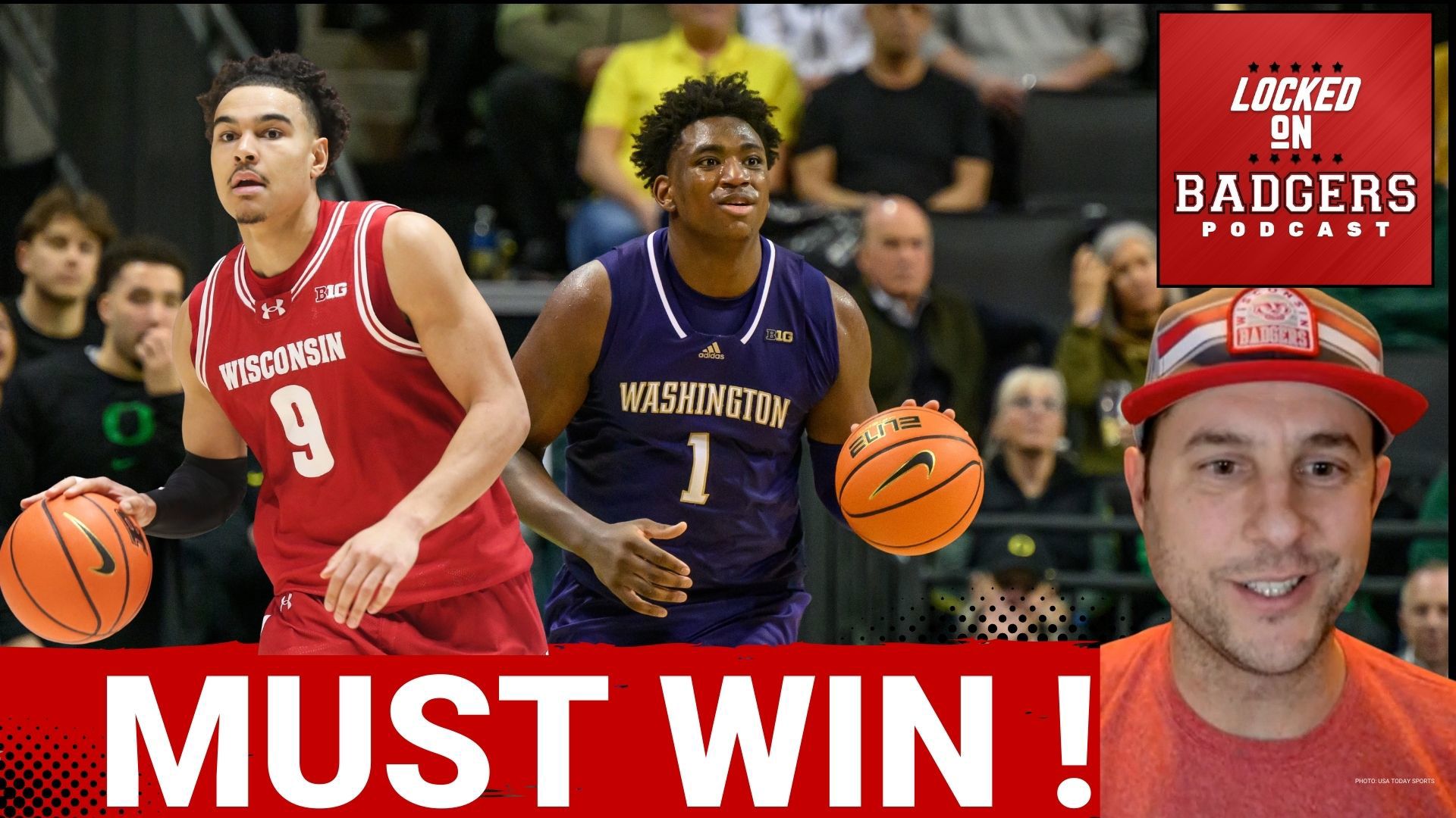 Why the Wisconsin Badgers gave against the Washington Huskies is a must win! UW must stop Osobor!