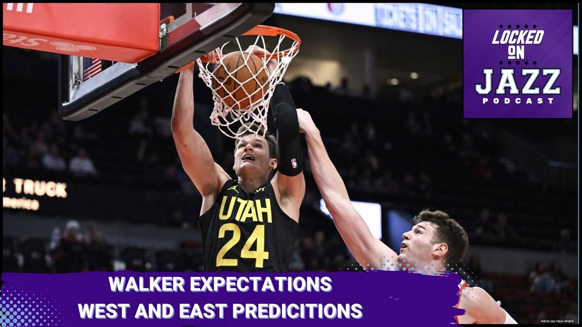 Walker Kessler's journey to becoming a top NBA center takes center stage as David Locke, radio voice of the Utah Jazz  explores expectations for Kessler