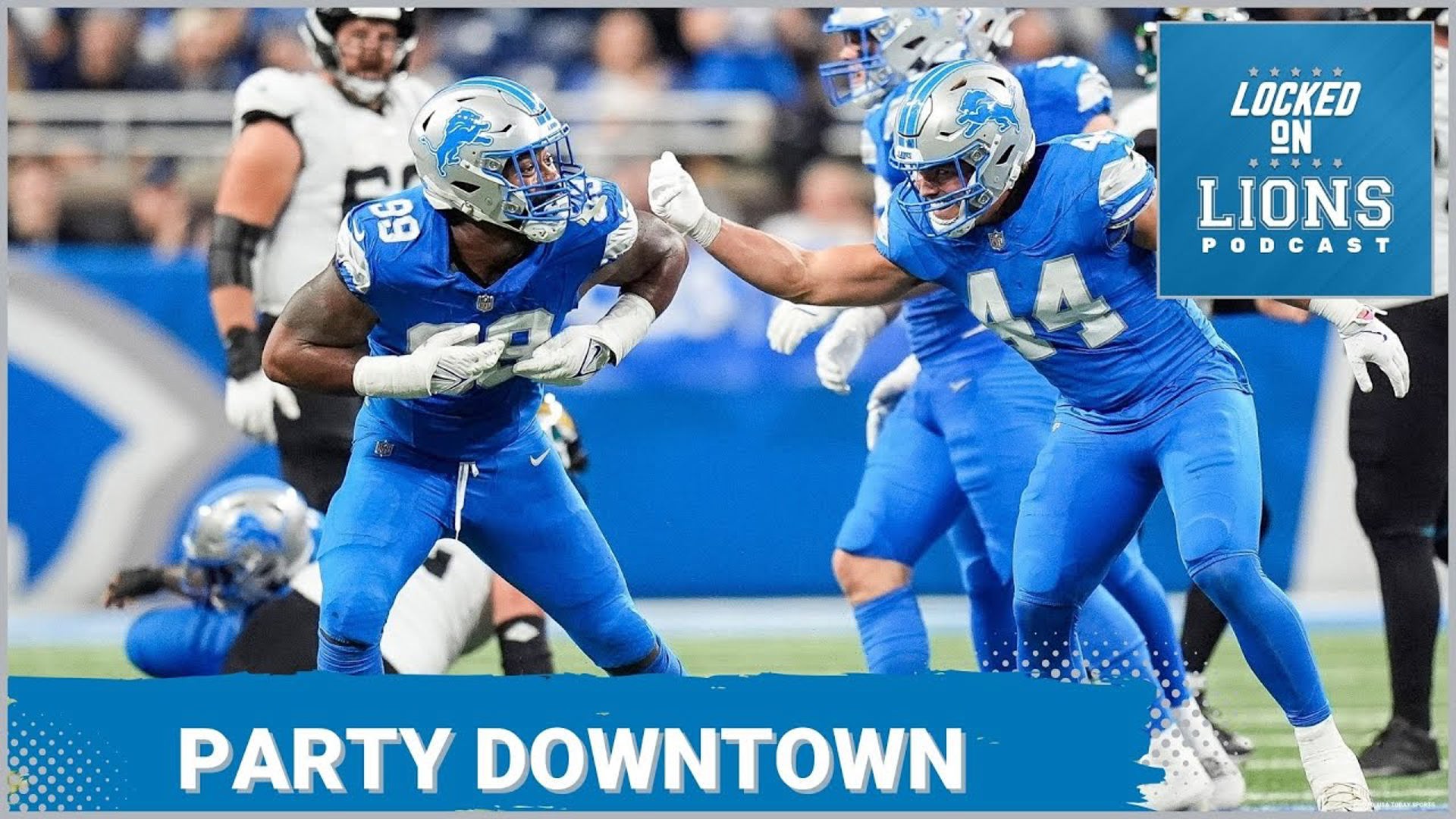 A Ford Field Rout! Detroit Lions put up a 50 burger and maul the Jaguars 52-6.