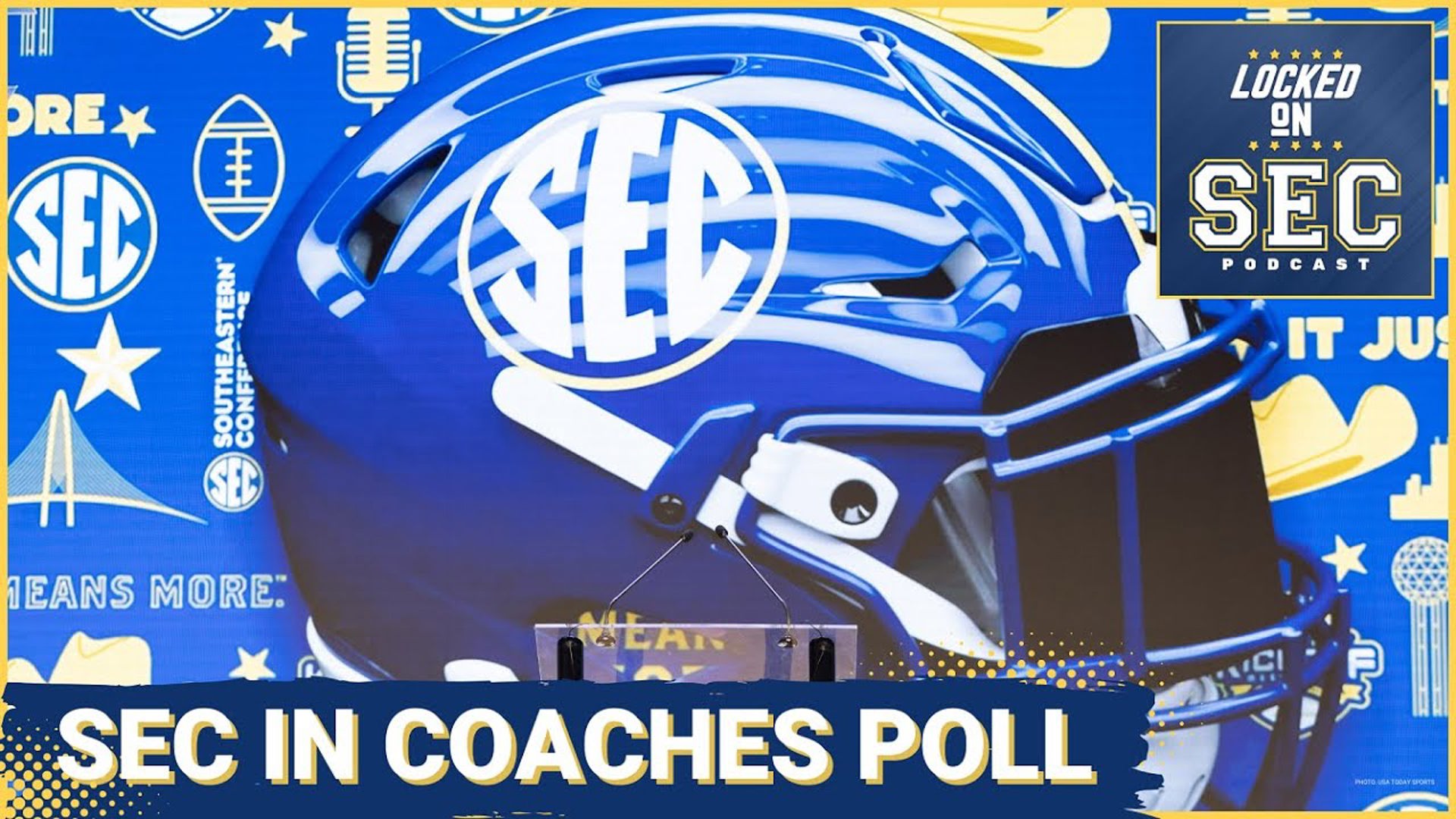 On today's show, we discuss the Preseason Coaches Poll and break down the SEC teams they have ranked inside the Top 25