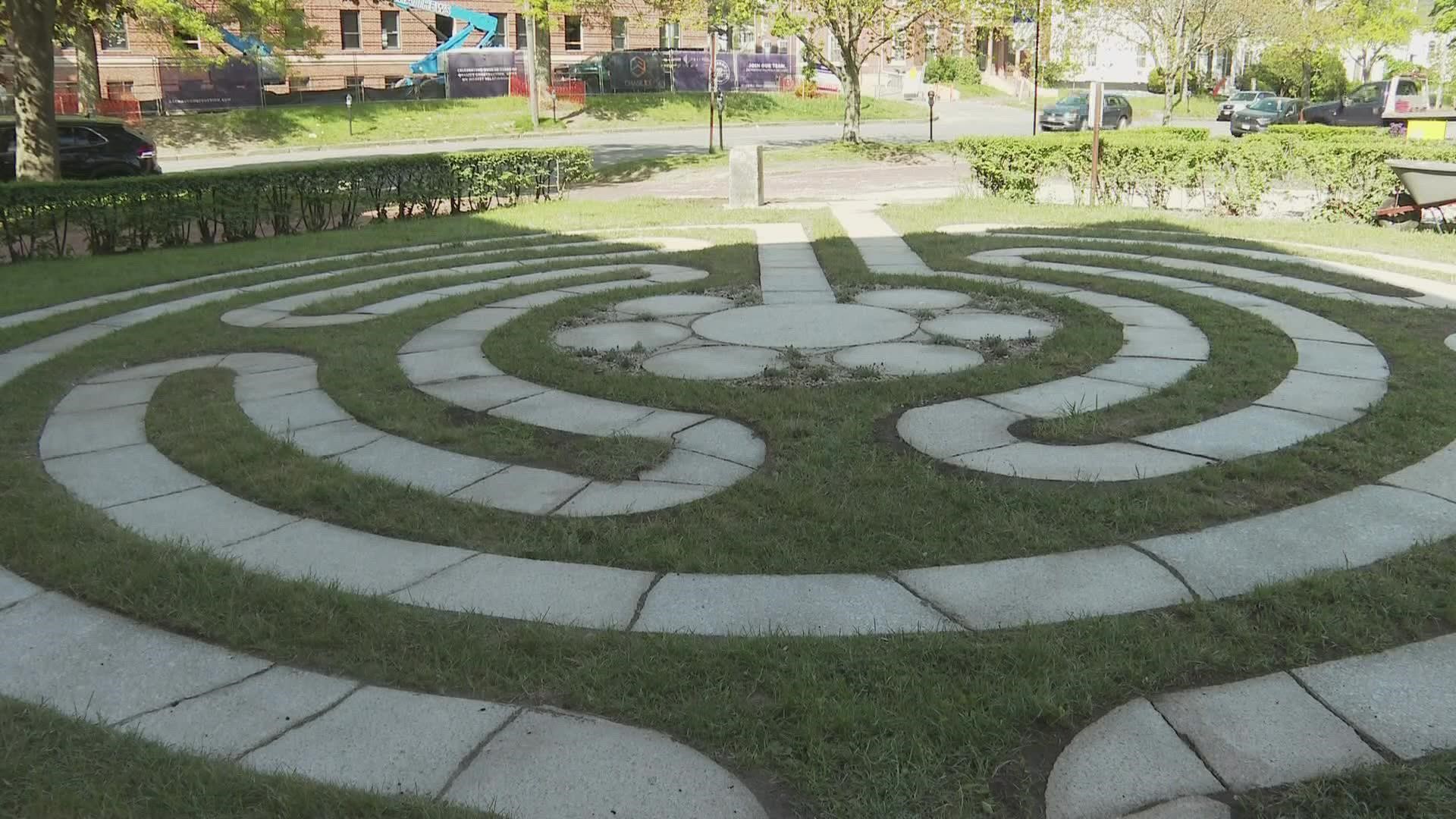 According to the Labyrinth Society, there are more than 250 labyrinths in New England.