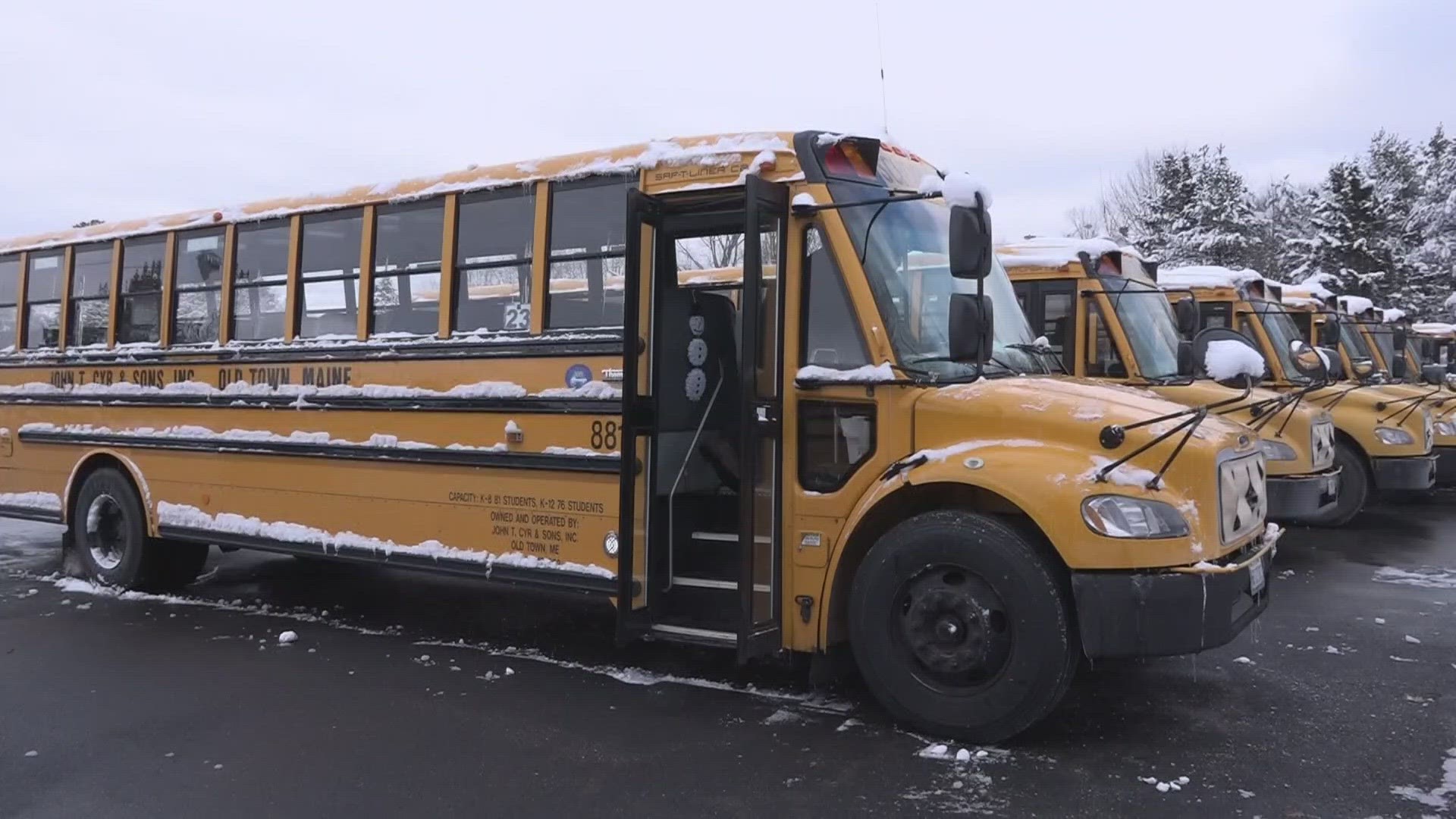 Superintendents say they start communicating with bus companies and public safety officials as early as 3:30 a.m.