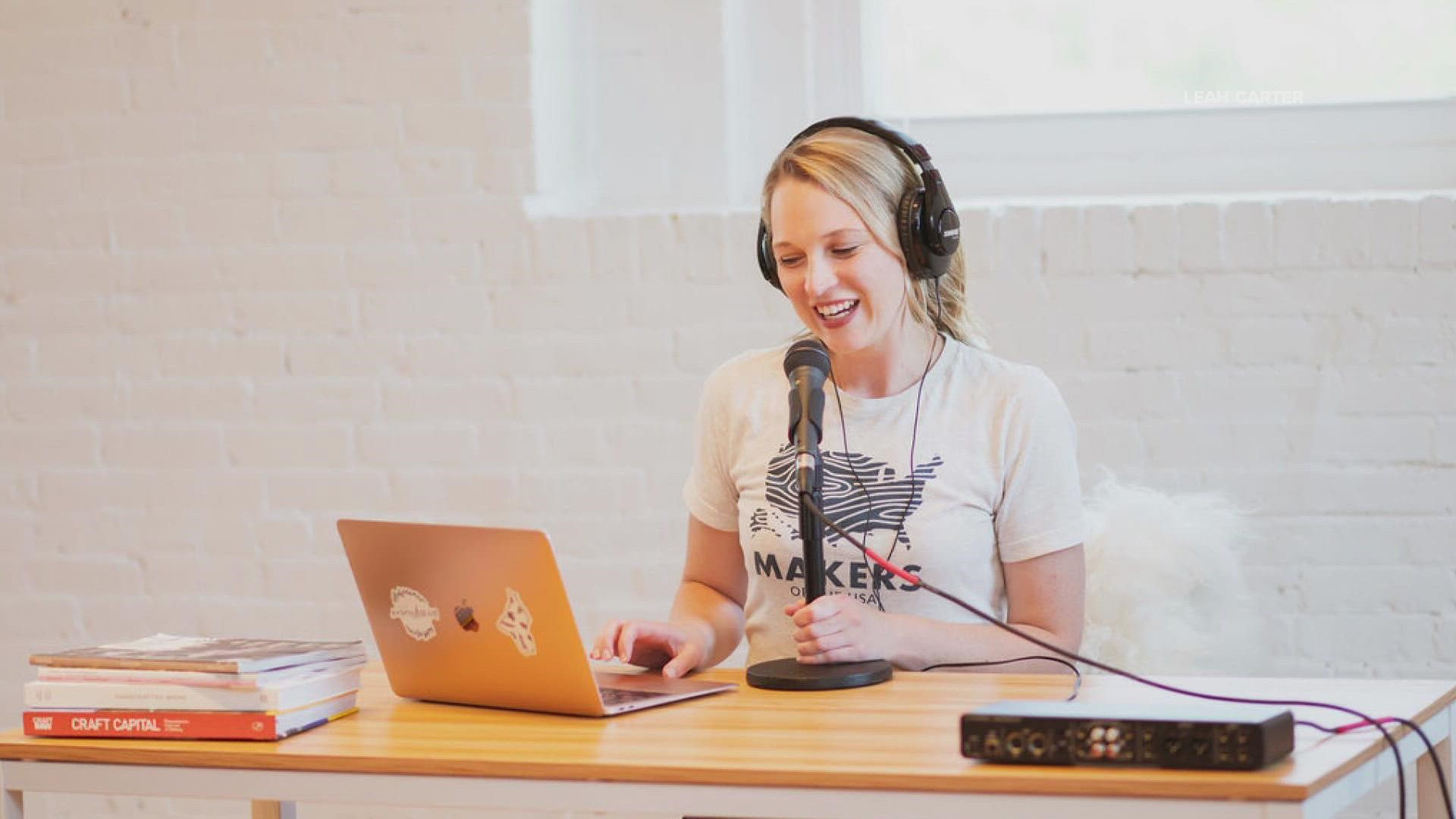 Kristan Vermeulen launched her podcast at the start of the pandemic. It started as 'Makers of Maine' and has quickly grown into 'Makers of the USA'.