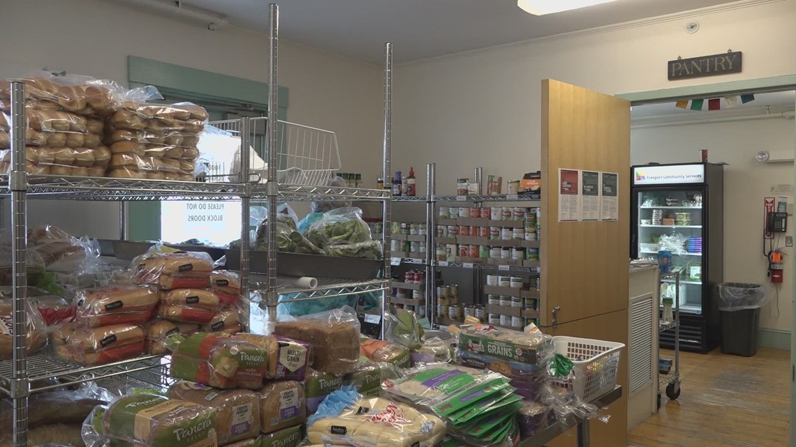 Maine food pantries struggle amid statewide power outages