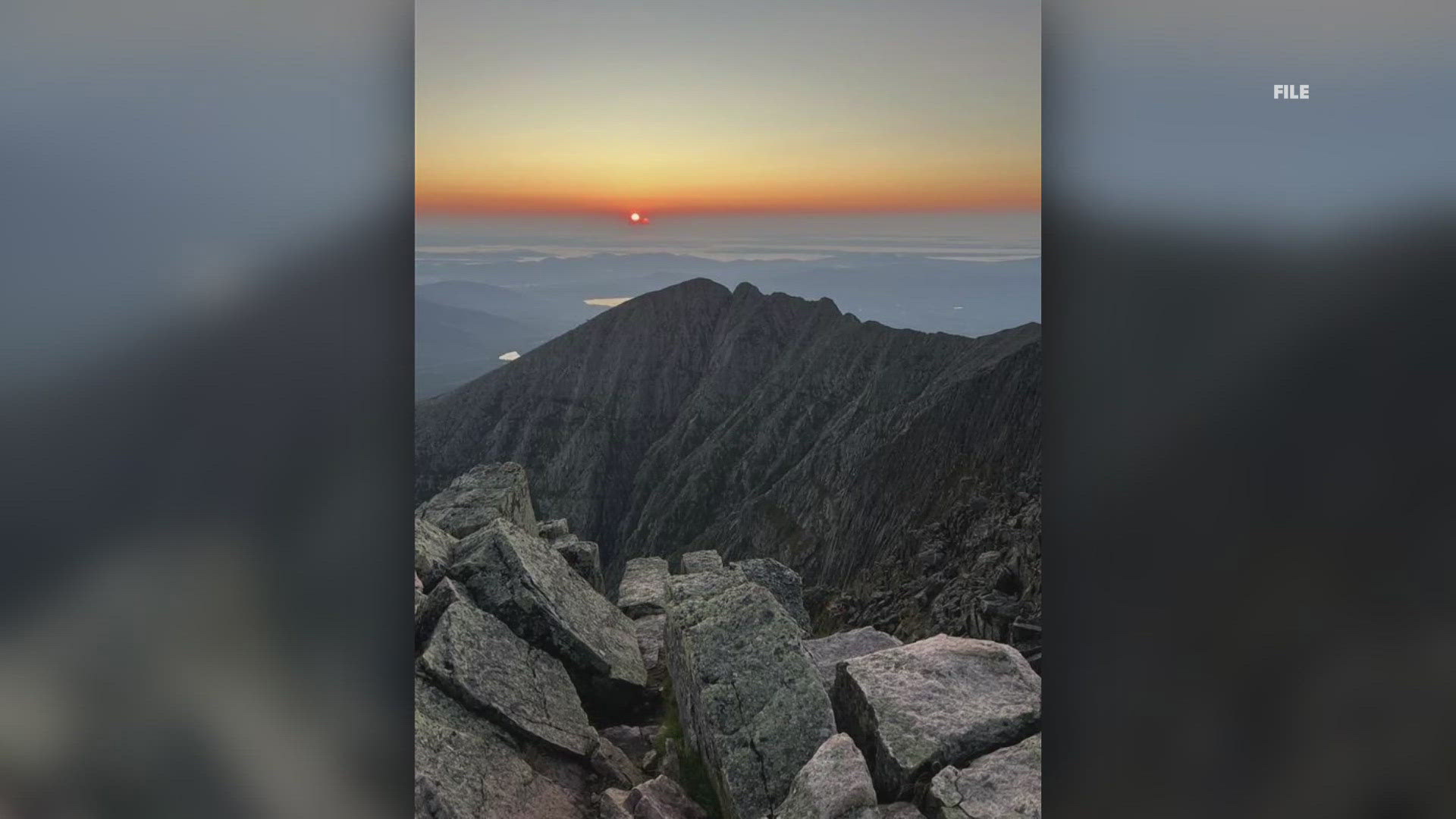 One of the four hikers, identified only as a woman in her 30s, injured her knee. The other three hikers were not injured. 