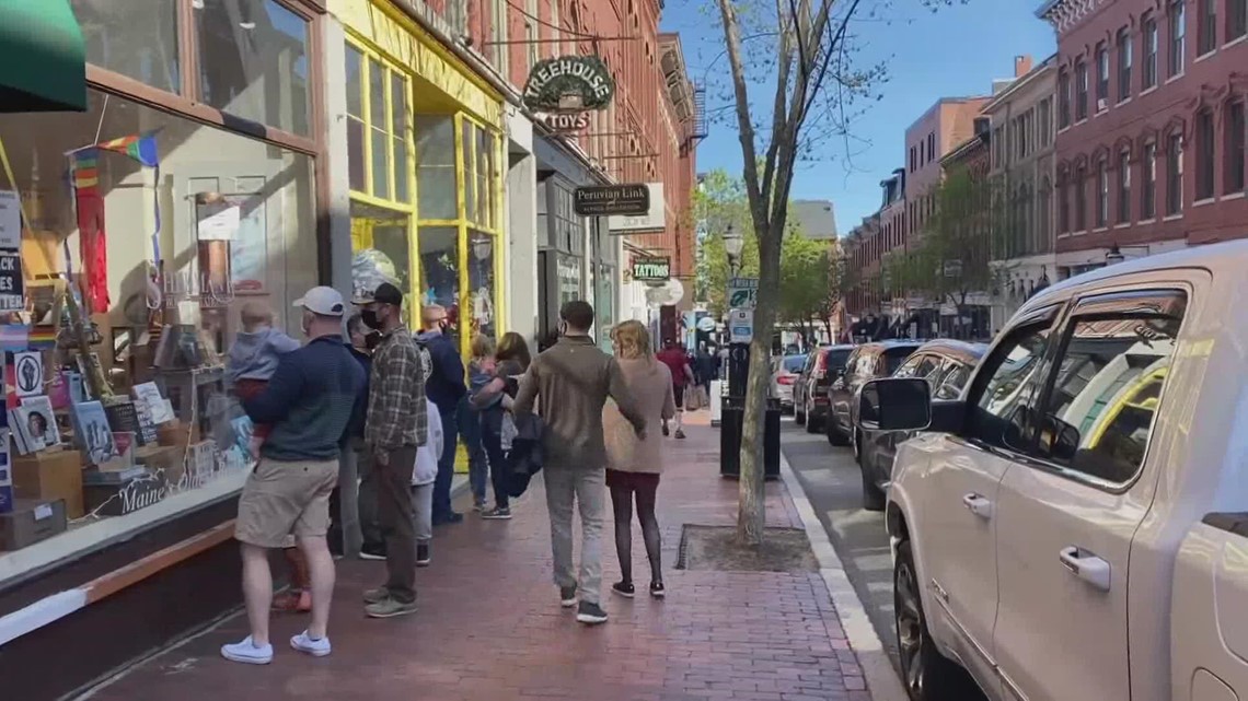 A look at Maine's downtowns two years into COVID-19 - Vimarsana News