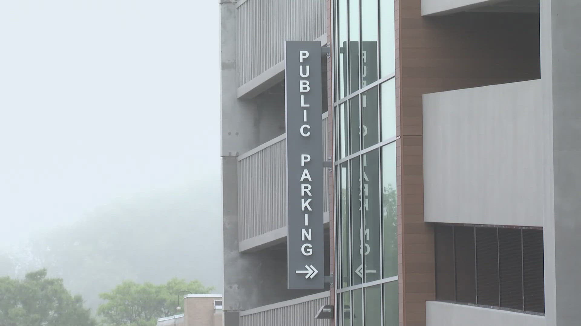 The new free public parking garage offers more than 260 more spaces to the downtown area.