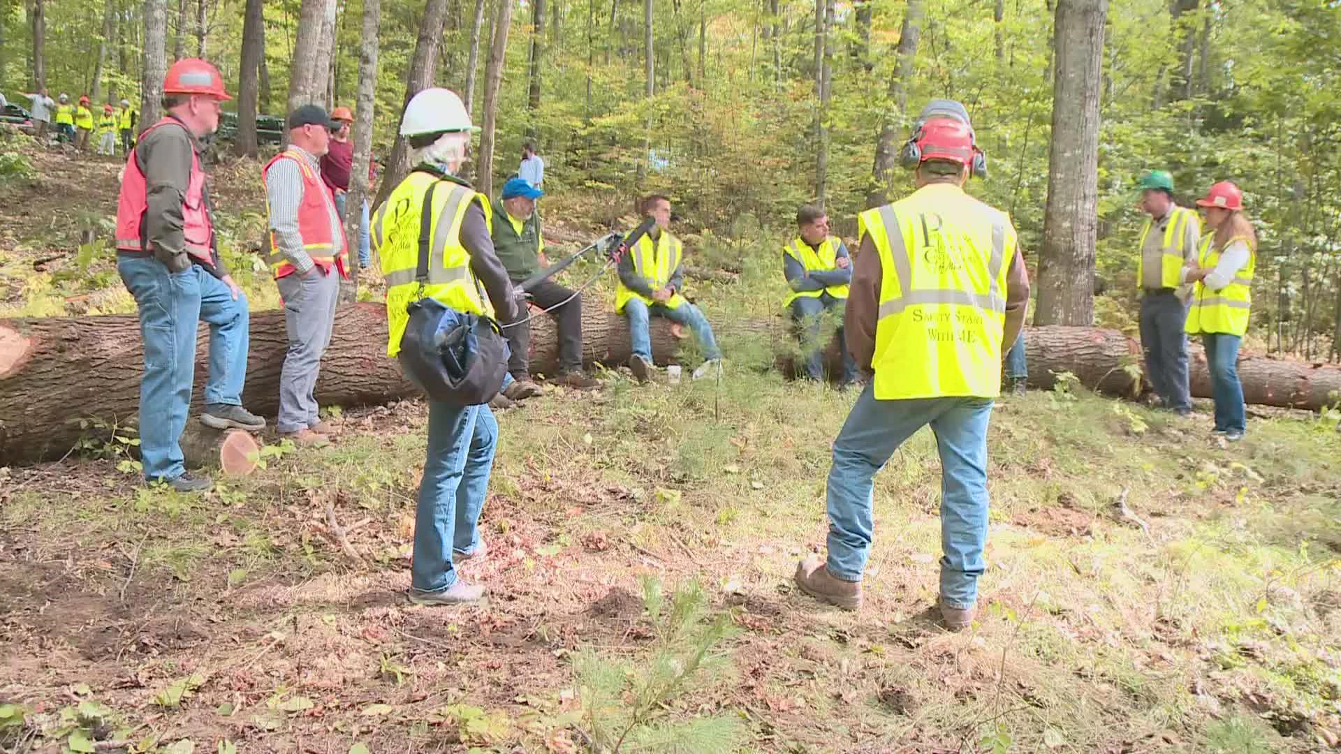 The group discussed training initiatives for loggers, as well as some of the workforce challenges the industry is facing.