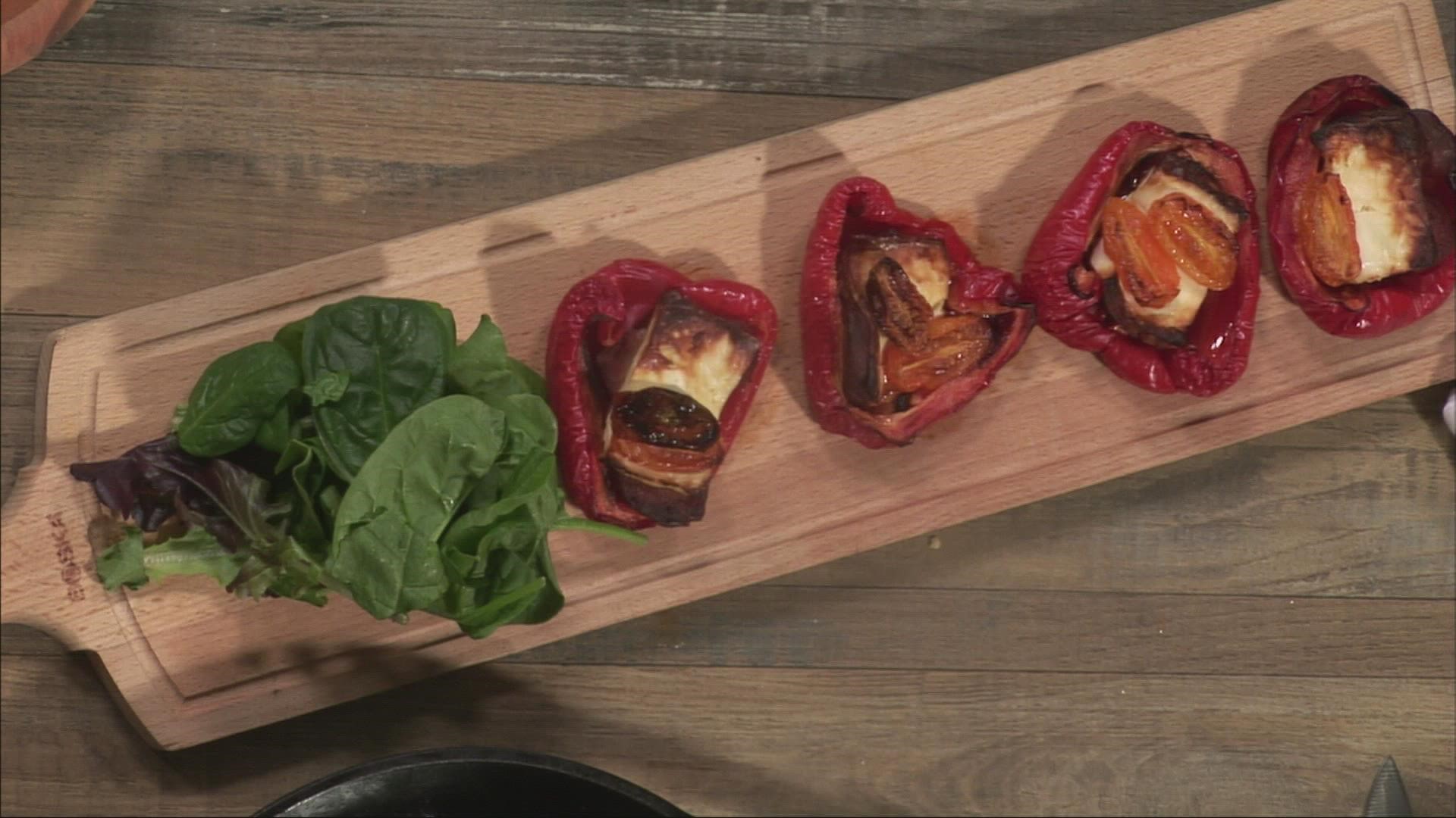 Chef Annie Mahle has dinner ready in no time -- with only a few ingredients and a knife!