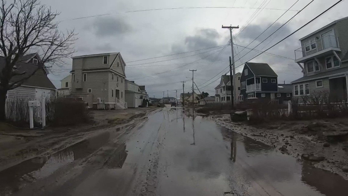 People living on coast in Wells see property damage from flooding and ...