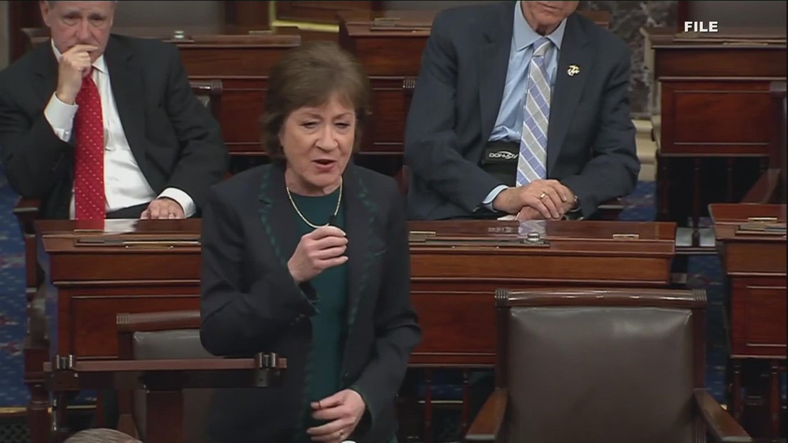 Sen. Susan Collins named Ranking Member of Defense Appropriations Subcommittee