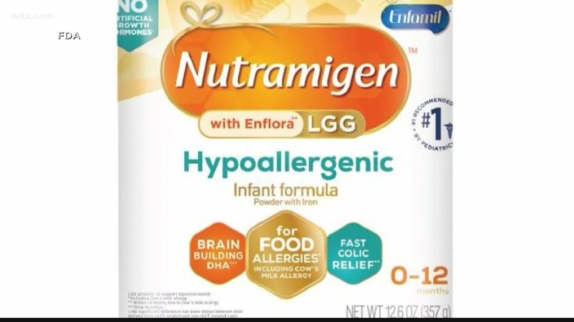 The Maine Center for Disease Control and Prevention said there has been a voluntary recall of certain 12- and 20-ounce cans of Nutramigen powder infant formula.