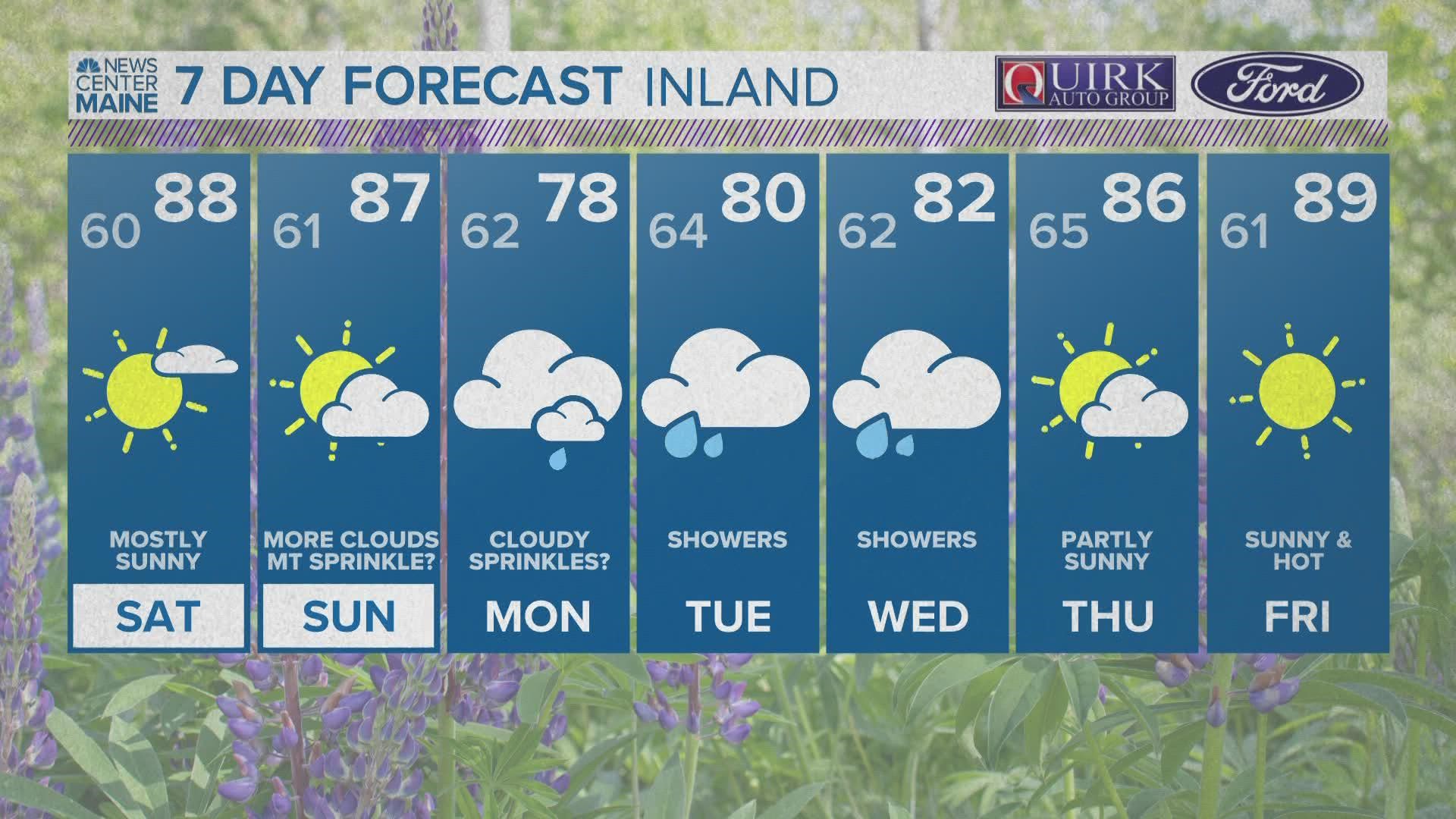 NEWS CENTER Maine Weather Video Forecast 08.19.22 Updated 11pm