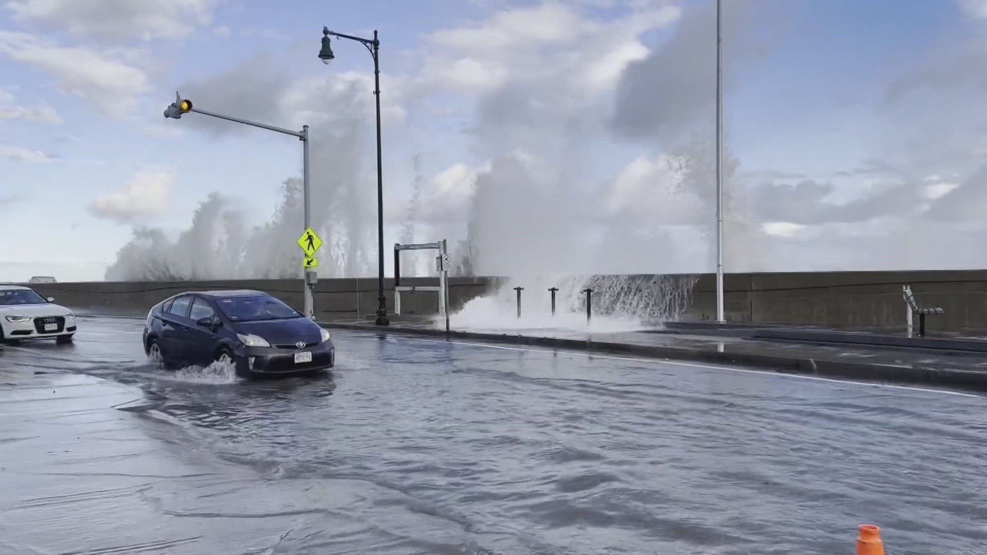 The state saw coastal flooding along the North Shore, from Marblehead to Newburyport.