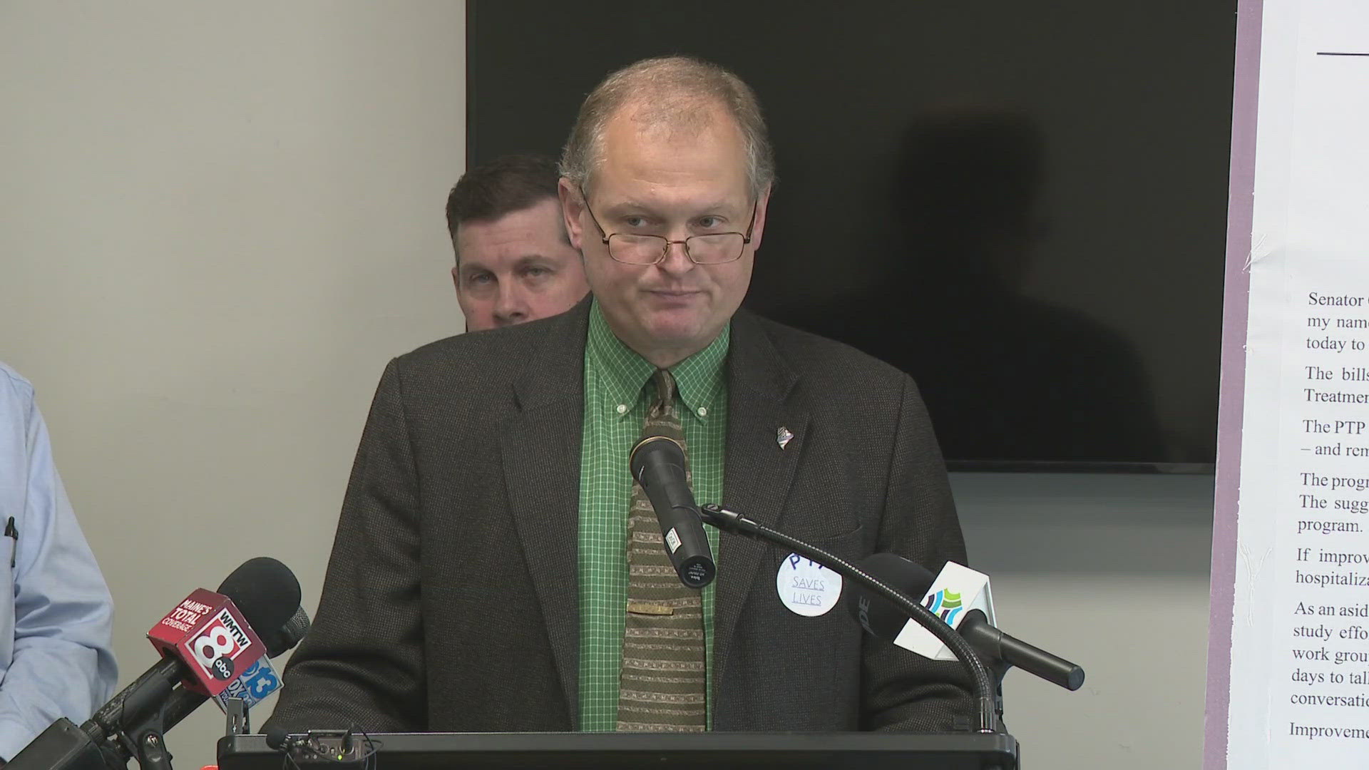 In a news conference Tuesday, the Sagadahoc County sergeant alleged details he shared with independent commission members were left out of the report.