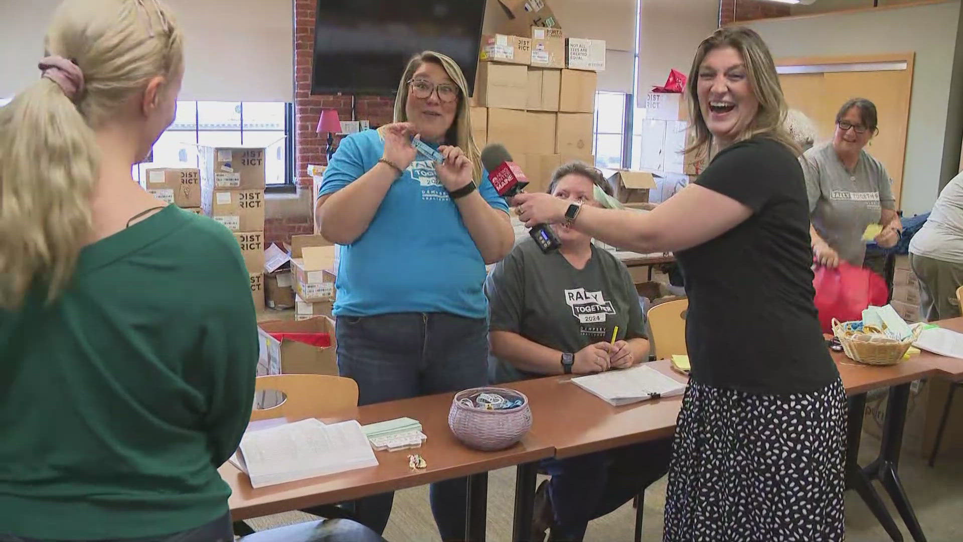 We've been talking about it for week, but now it's here! The Dempsey Challenge is back in Lewiston this weekend. Participants began picking up packets on Thursday.