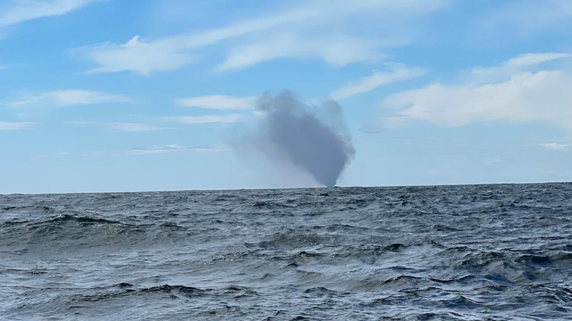 Two men jump overboard when yacht catches fire off Seguin Island - Vimarsana News