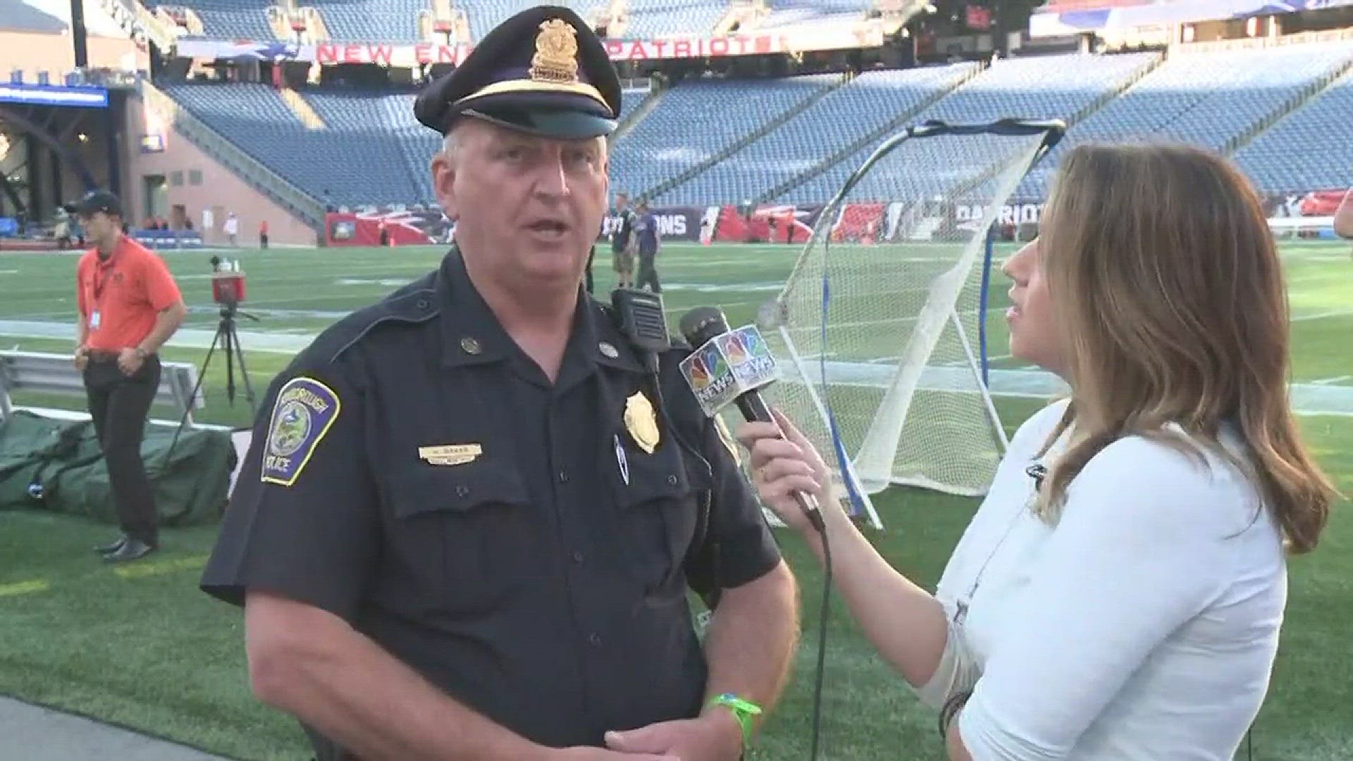 Foxboro Police Chief Bill Baker