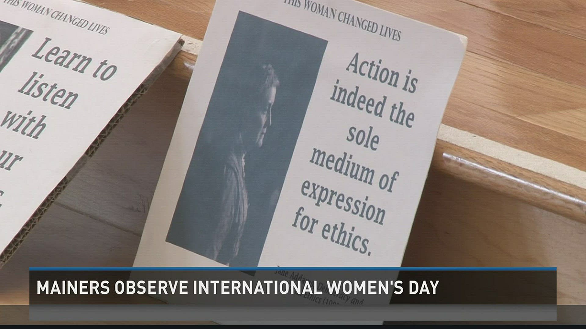 National rallies for 'A Day Without A Woman.'