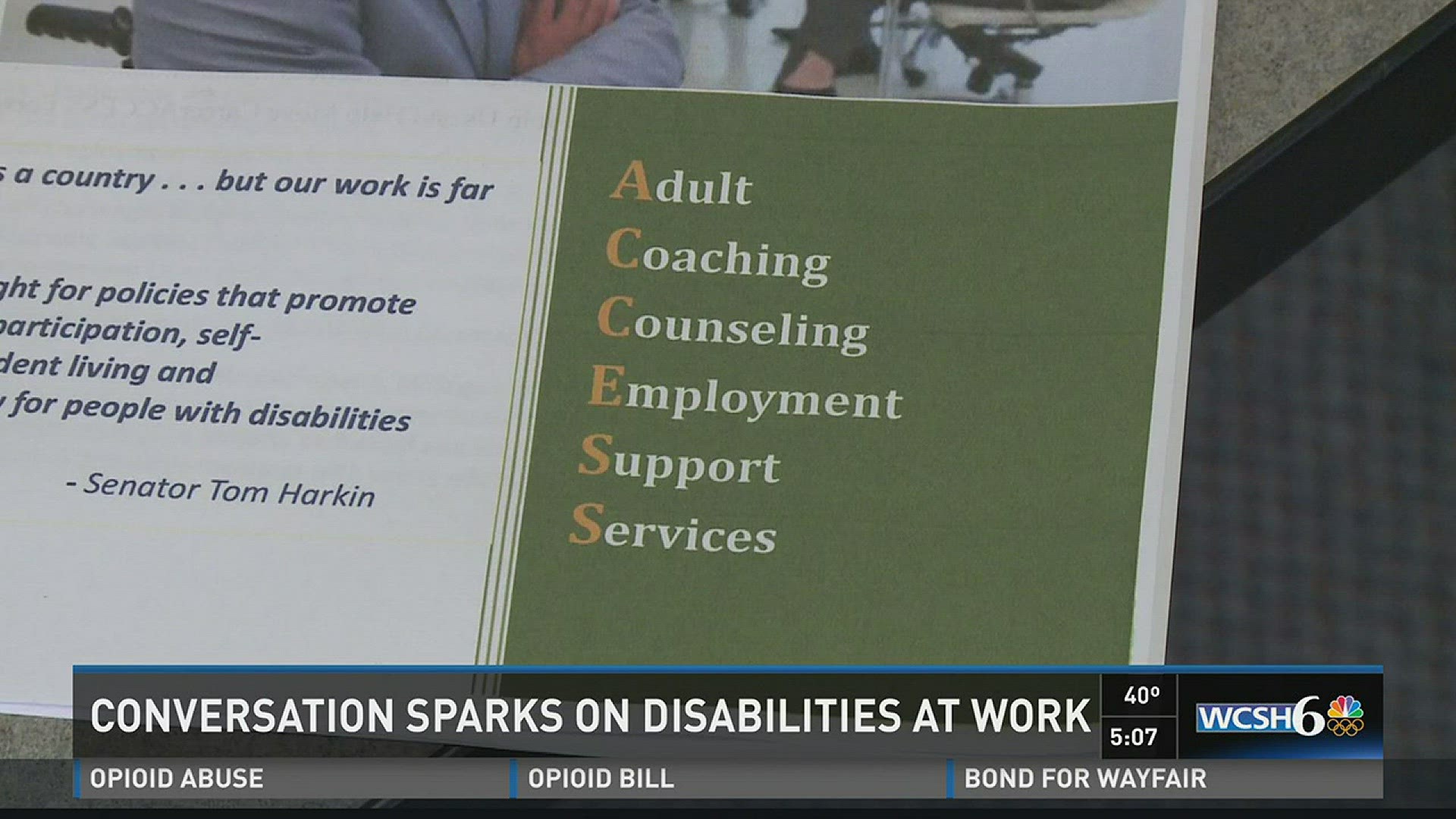 Workers with disabilities conversation
