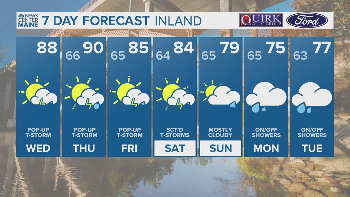 NEWS CENTER Maine Weather Video Forecast