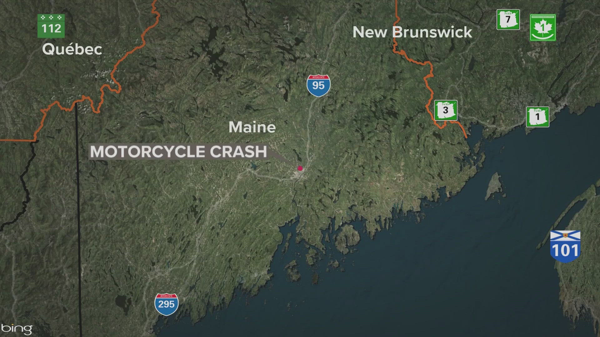 The crash happened around 4 p.m. Friday at the intersection of Broadway and Burleigh Road.