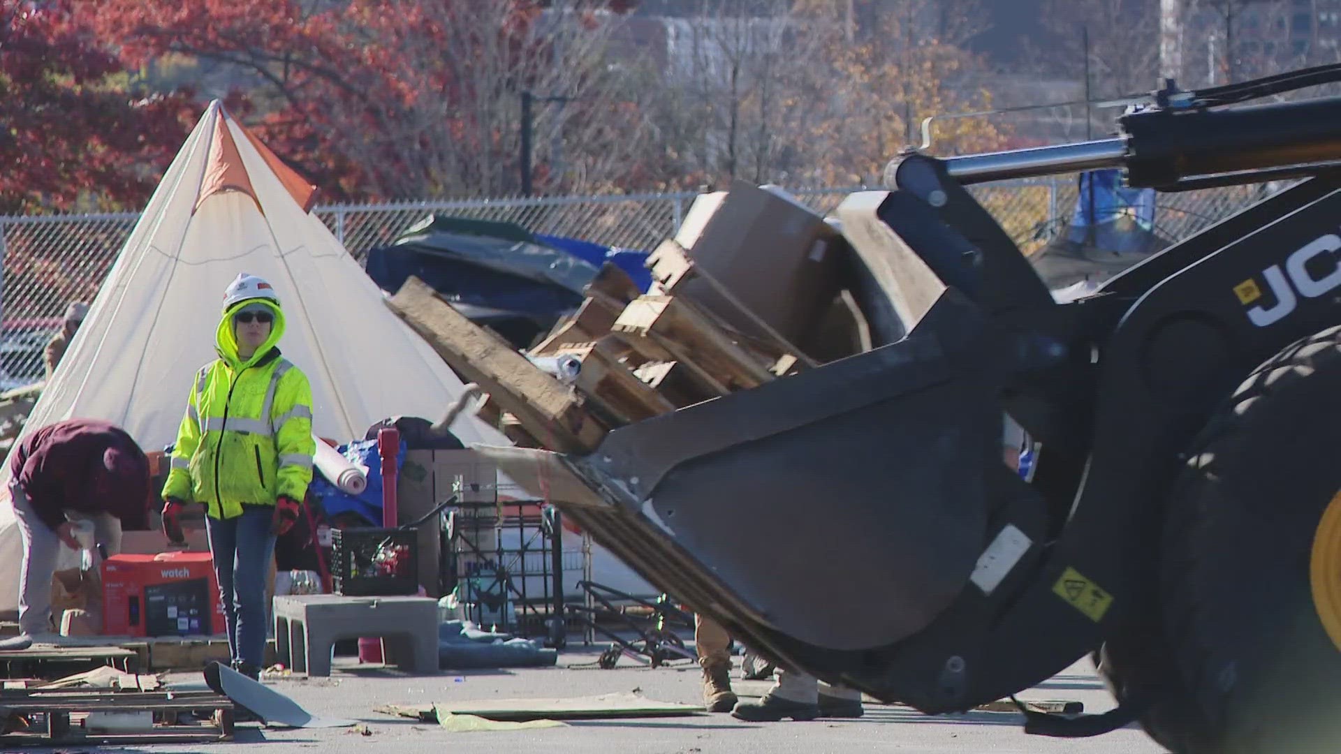 Portland to clear largest homeless encampment on Nov. 1