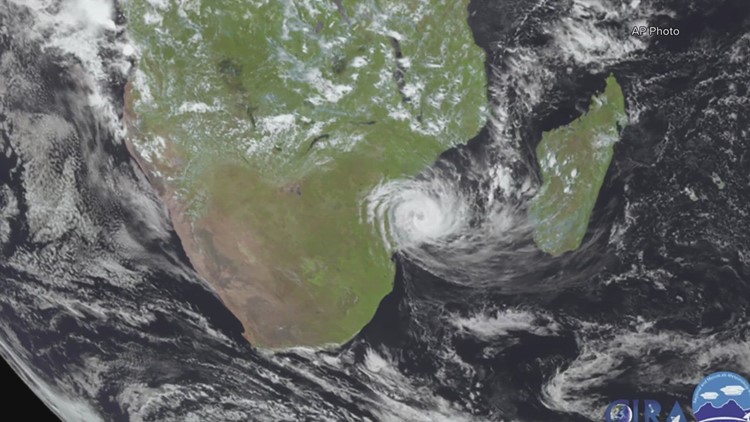 Intense and powerful storm Cyclone Freddy hits Africa