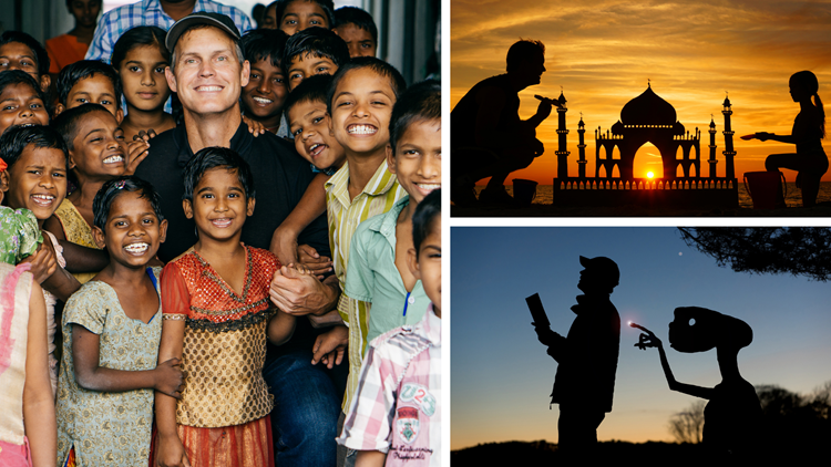 Sunset Selfies creator trying  to change the world by educating orphans