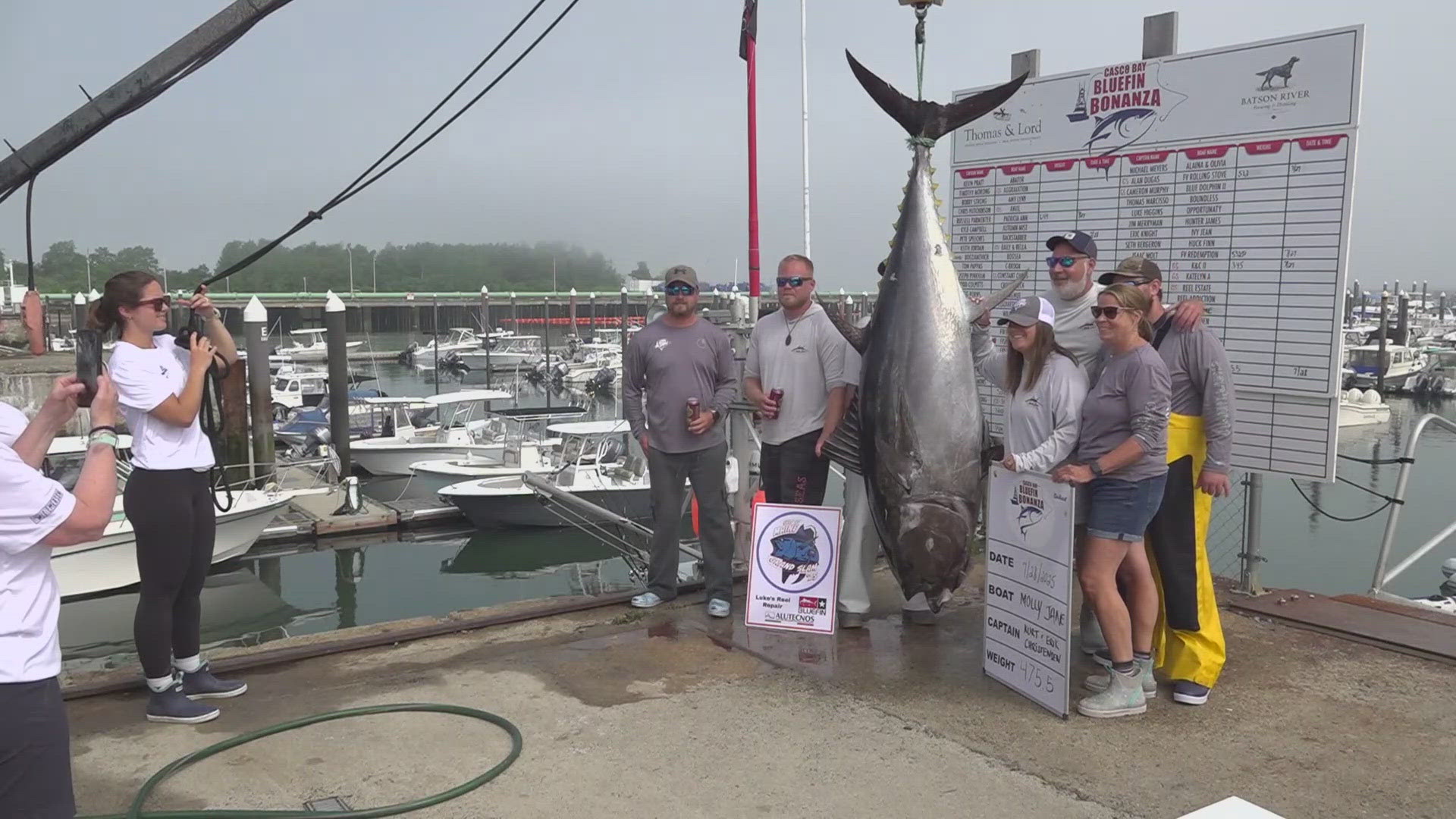 The annual tuna fishing competition kicked off this week.