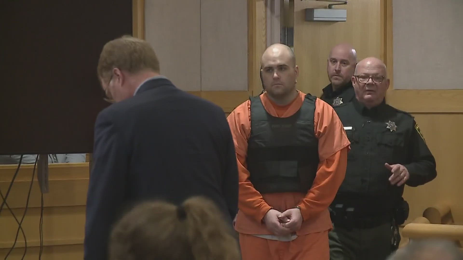 Joseph Eaton, 34, has been indicted on 11 charges related to a shooting spree on I-295 and the quadruple homicide in April.