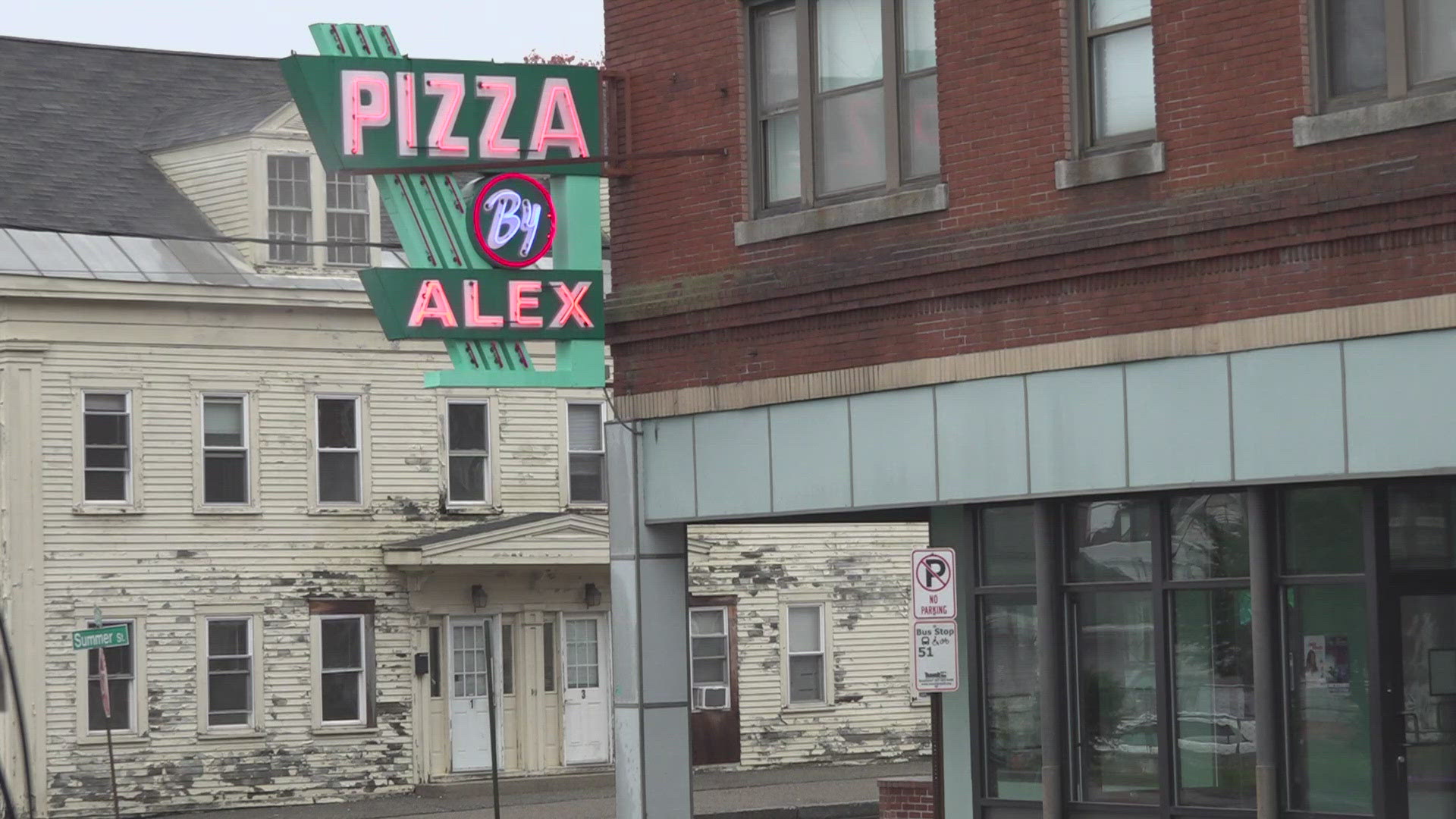 For the next three days, each time you buy a pizza by Alex in Biddeford, you're helping to raise money for Maine's only children's hospital.