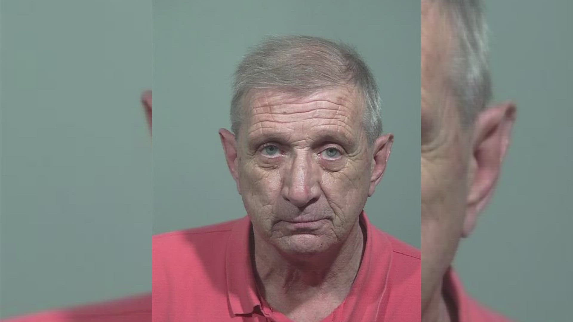 Robert Doyle, 67, is accused of grabbing a student by the throat at a soccer game on Tuesday.