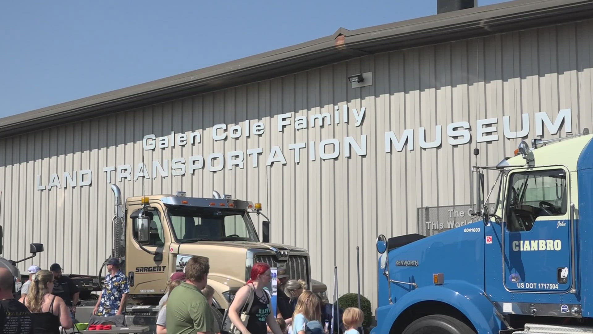 Over 60 vehicles were on display at the second annual Cole Land Transportation Museum's event in Bangor.