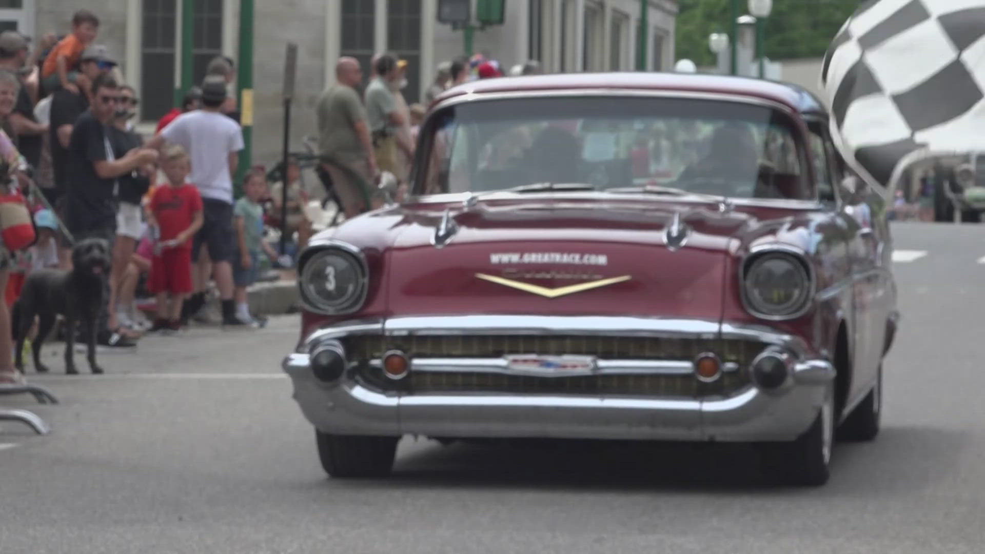 More than 130 classic cars, including 10 from Maine, journeyed 2,300 miles during The Great Race.