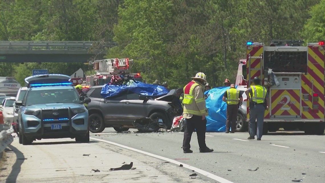 Two dead, one injured in wrong-way I-295 crash in Falmouth ...