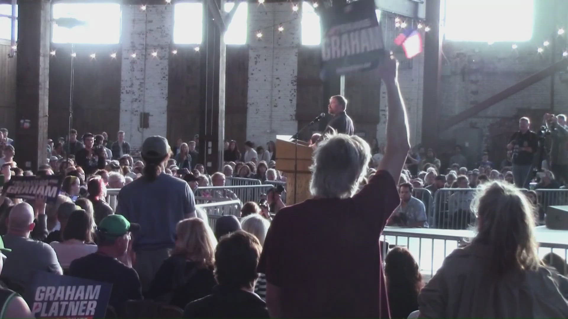 Graham Platner rejoins Bernie Sanders to rally support ahead of Maine ...