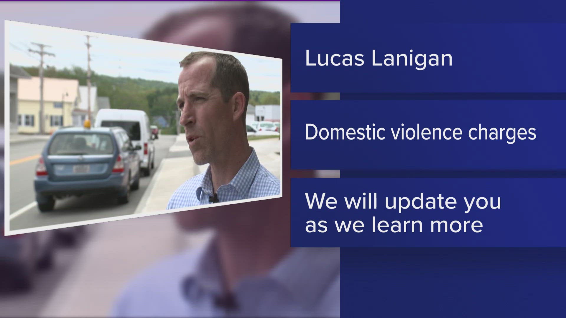 Sanford Deputy Chief of Police Matthew Gagne confirmed with NEWS CENTER Maine Sunday evening that the warrant stems from domestic violence charges.