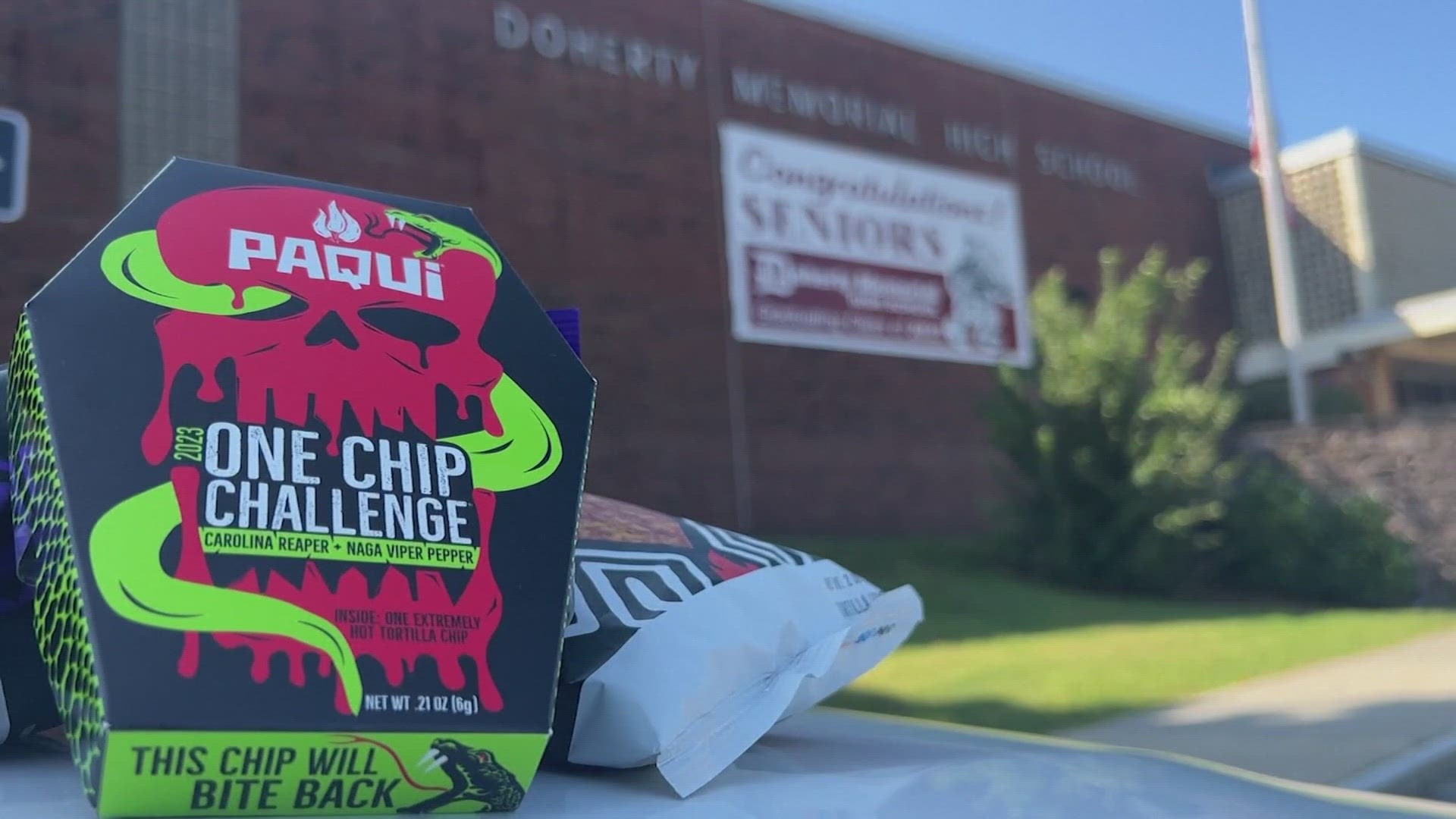 10 students at Mass. middle school sickened by 'One Chip Challenge