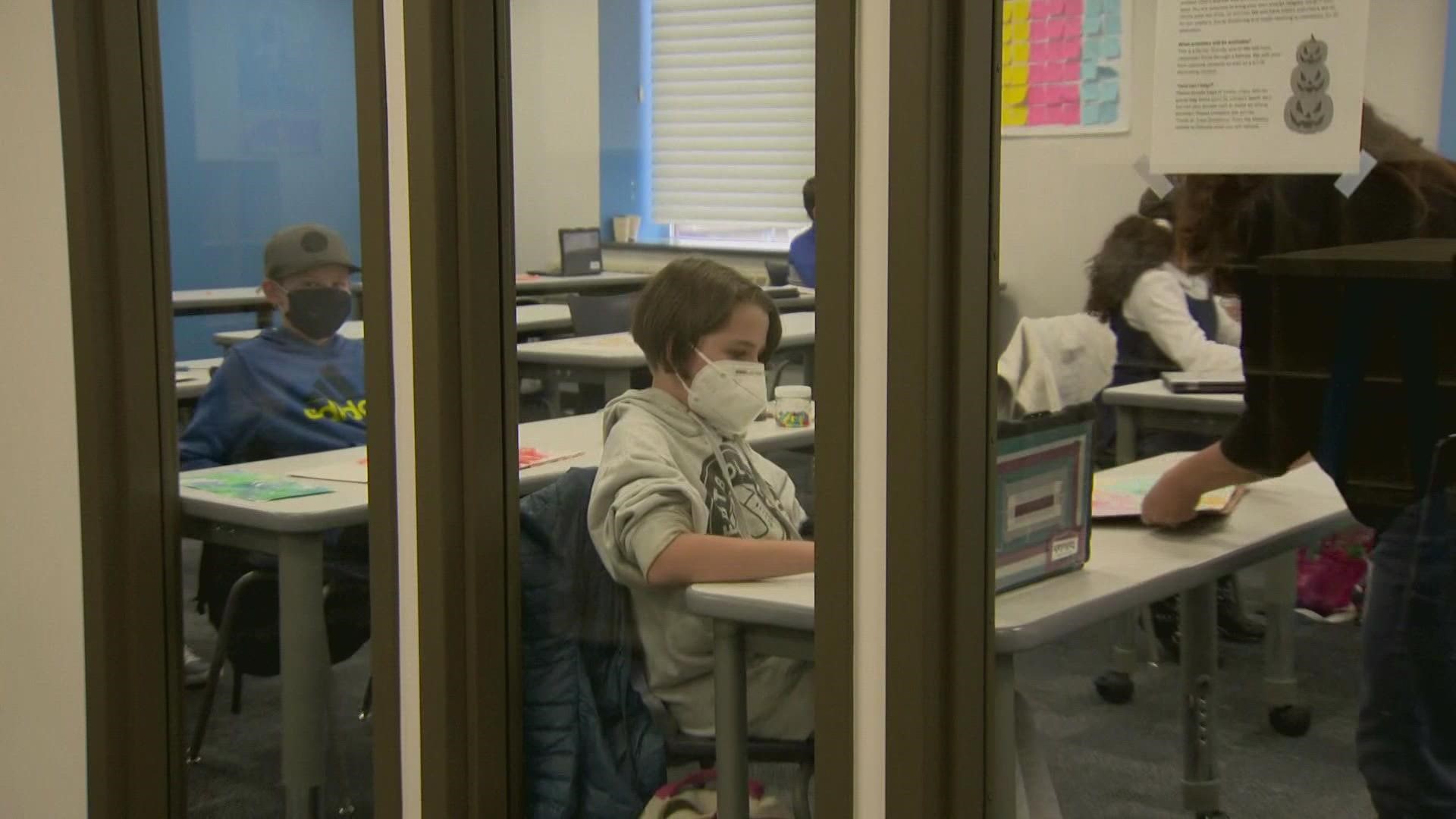 We are in the window of time after the holidays where there are concerns about the flu and COVID-19 spreading. Some U.S. schools are reconsidering mask mandates.