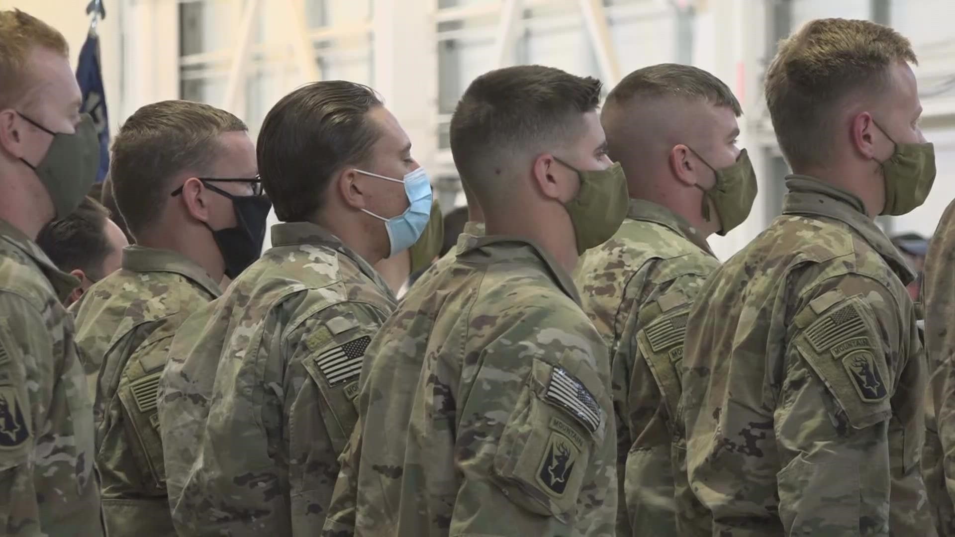 130 soldiers in the Maine Army National Guard's "B" Company left in March of last year to complete a number of missions in the Horn of Africa region.