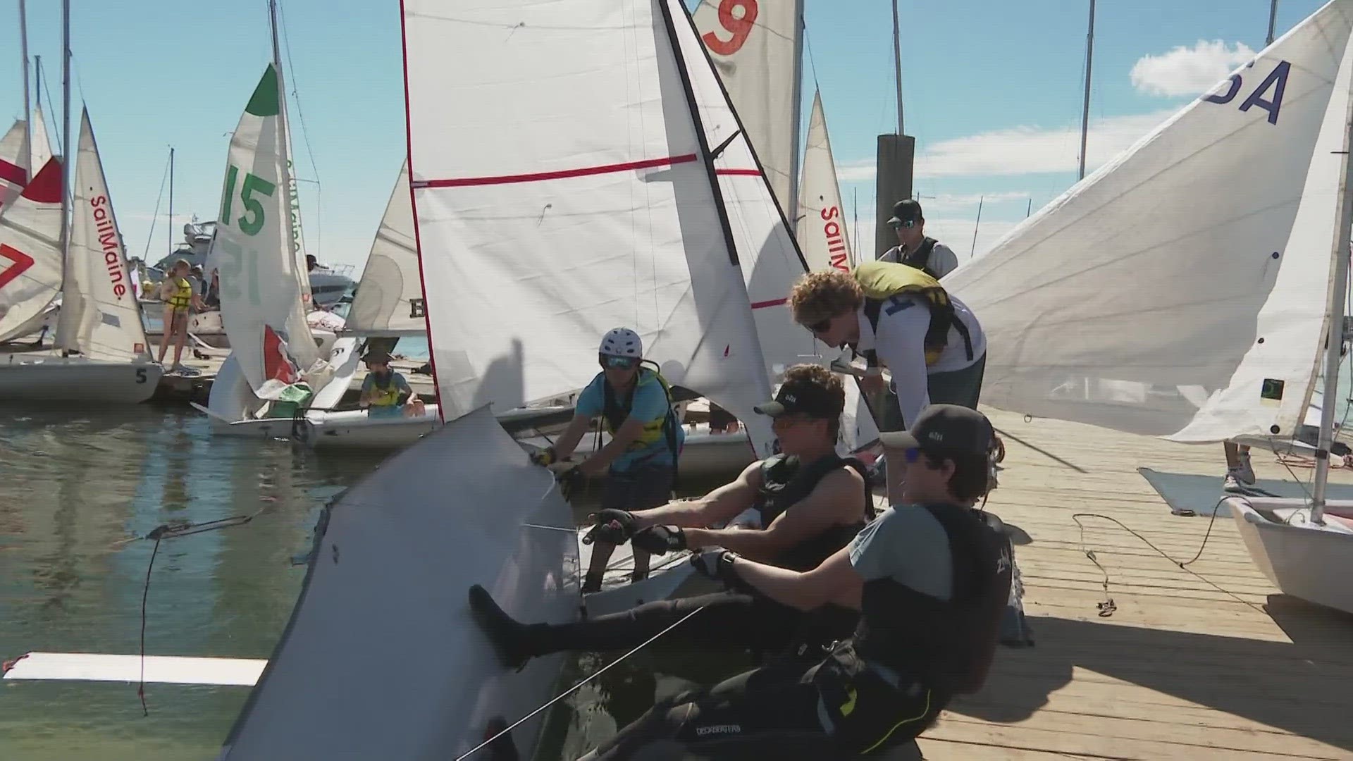 The organization also boasts the largest high school sailing program in the country.