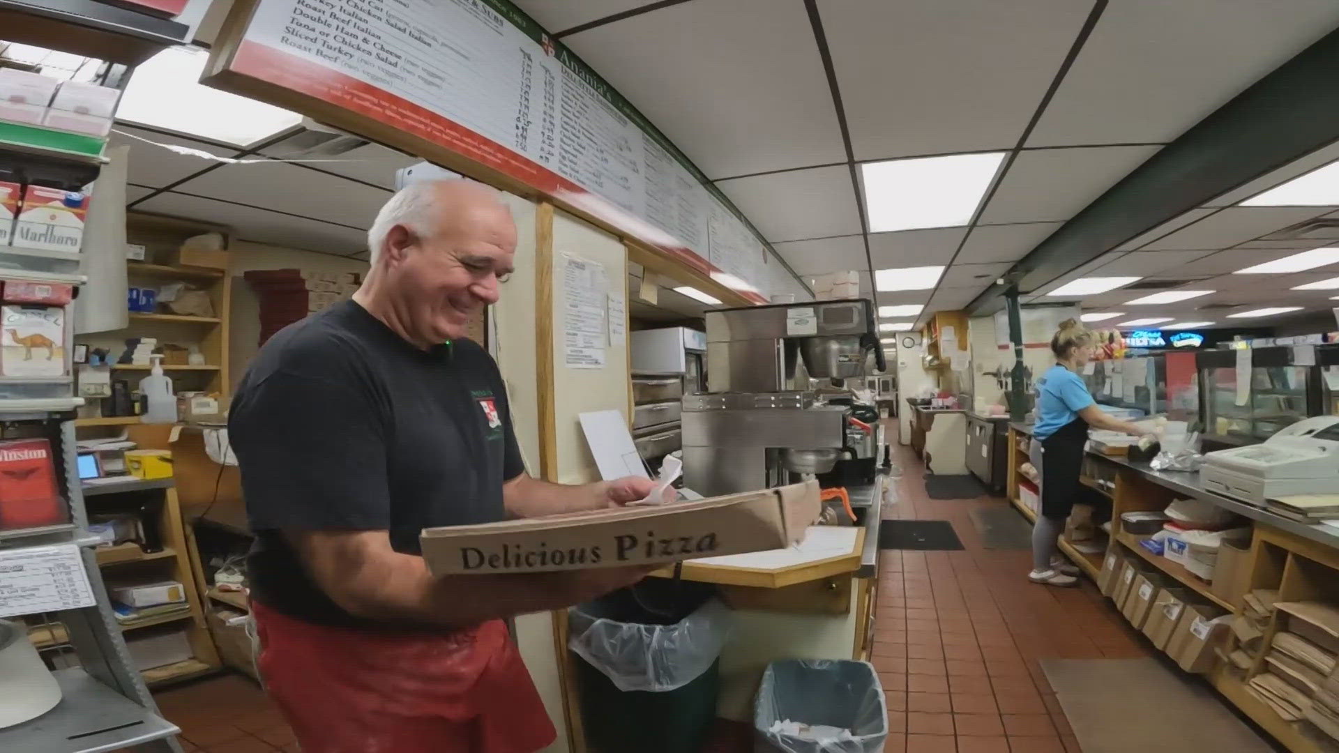 Ed and Barbara Anania are hanging up their aprons after a fulfilling career and selling the family sandwich shop that's been around since 1963.