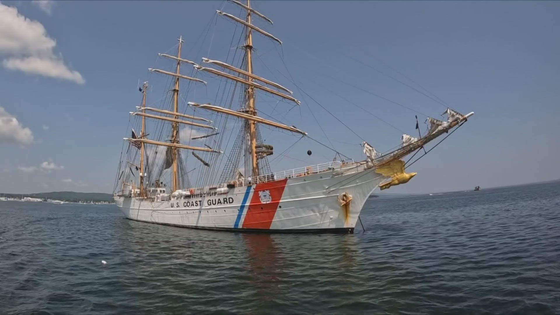 The city recently renewed its status as a "Coast Guard City."