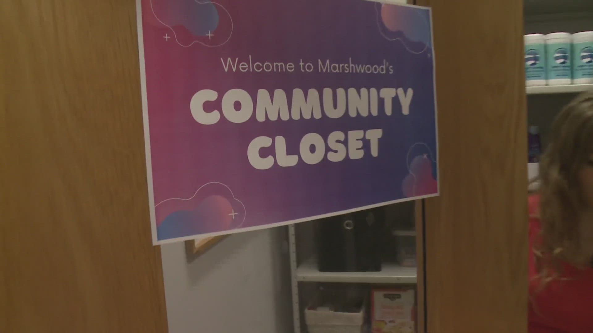 For the past six months, the two seniors from Marshwood High School in South Berwick have been working hard to open this closet available to all.